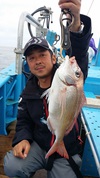 6月５日真ゴチ＆テンヤ真鯛　午後船　釣果