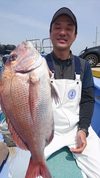 ５月３日　午前テンヤ真鯛・釣果