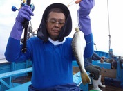 ８月１５日　フグ釣り　午前船　釣果