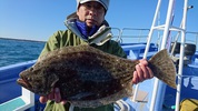 １２月１８日　ヒラメ船　釣果