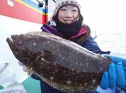 １月２１日　ヒラメ船　釣果