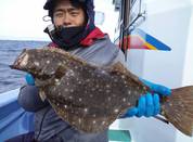 １月２１日　ヒラメ船　釣果