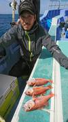 10月9日　アカムツ船　釣果