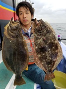 11月11日　ヒラメ船　釣果