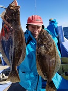 11月16日　ヒラメ船　釣果