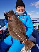 １２月２日　ヒラメ船　釣果