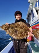 １２月5日　ヒラメ船　釣果