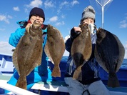 １２月６日　ヒラメ船　釣果