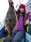 １２月１０日　ヒラメ船　釣果