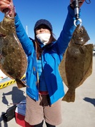 １２月12日　ヒラメ船　釣果