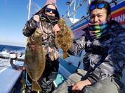 １２月１３日　ヒラメ船　釣果