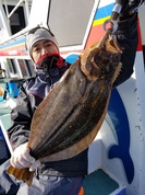 １２月16日　ヒラメ船　釣果