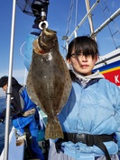 １２月16日　ヒラメ船　釣果