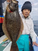 １２月22日　ヒラメ船　釣果