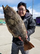 １月２５日　ヒラメ船　釣果