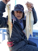 2月６日　ヤリイカ船　釣果