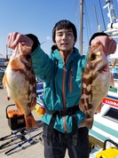 2月17日　メバル船　釣果