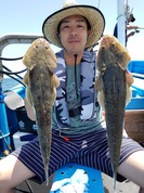 7月1日　マゴチ船　釣果