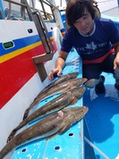 8月5日　マゴチ船　釣果