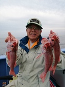 10月3日　アカムツ船　釣果