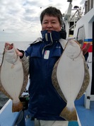 11月4日　ヒラメ船　釣果