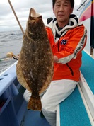 11月10日　ヒラメ船　釣果