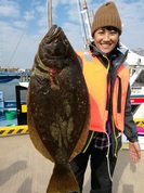 11月11日　ヒラメ船　釣果