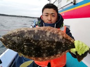 １２月１１日　ヒラメ船　釣果