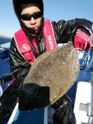 １２月１４日　ヒラメ船　釣果