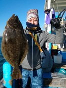 １２月15日　ヒラメ船　釣果