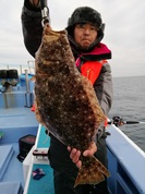 １２月２０日　ヒラメ船　釣果