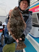 １２月２０日　ヒラメ船　釣果