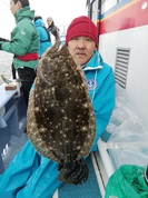 １２月22日　ヒラメ船　釣果