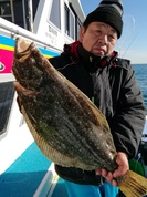 １２月２５日　ヒラメ船　釣果