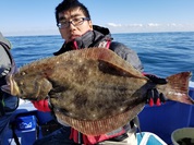 １月4日　ヒラメ船　釣果