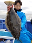 １月12日　ヒラメ船　釣果