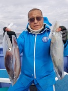 １月23日　ヤリイカ船　釣果