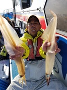 3月10日　ヤリイカ船　釣果