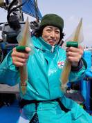 ４月7日　ヤリイカ船　釣果　反応が　ばっちり！！